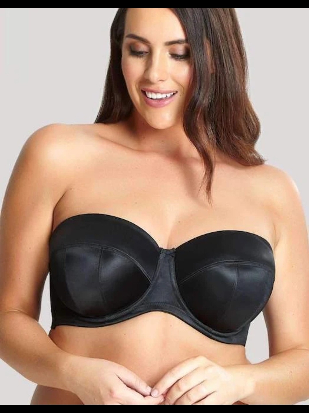 38H Panache Sculptresse Dana Linen Strapless Bra